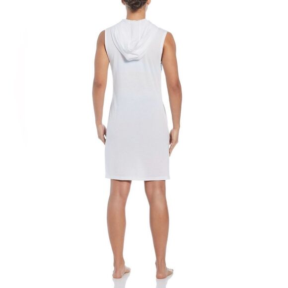 Nike Essential Sleeveless Hooded Swim Cover-Up Dress- Size Large - Picture 2 of 11